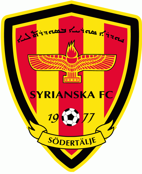 syrianska fc pres primary logo t shirt iron on transfers
